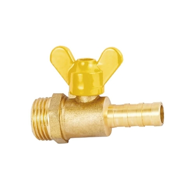 1/2&quot;3/4&quot;1&quot;良質のブラス バターフライ ハンドル ガスのバルブ 産業用