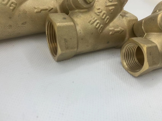 耐久性のある高圧チューブ メキシコ型 Y フィルター 排水バルブ