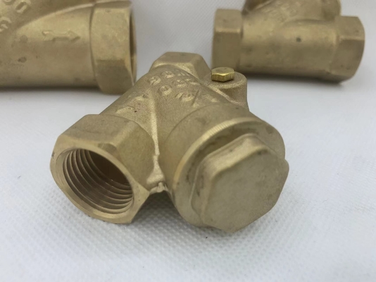 耐久性のある高圧チューブ メキシコ型 Y フィルター 排水バルブ