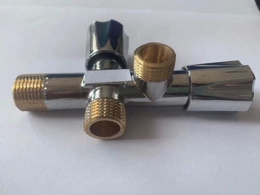 新着品のダブルハンドル 銅のリード 業界3方向角閥