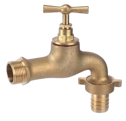 1/2 &quot; X 3/4&quot;長い糸の洗面器のための真鍮の蛇口弁の水栓