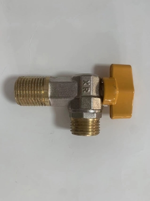 安全DN20-NPT配管の角度弁の三角形の角度弁1/2inch