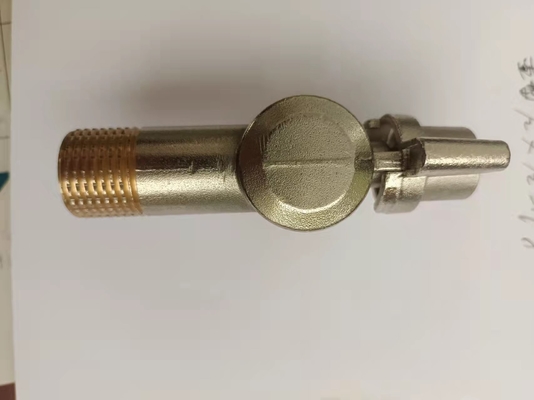安全DN20-NPT配管の角度弁の三角形の角度弁1/2inch