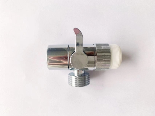 NPTの糸のコックの角度弁のChromeの角度停止弁3/8inch
