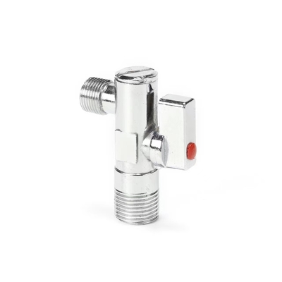 1/2 &quot;サイズレバー クロムブラスアングルバルブ Npt入口