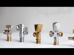 90度の手動回転真鍮の角度停止弁OEM ODM OBM